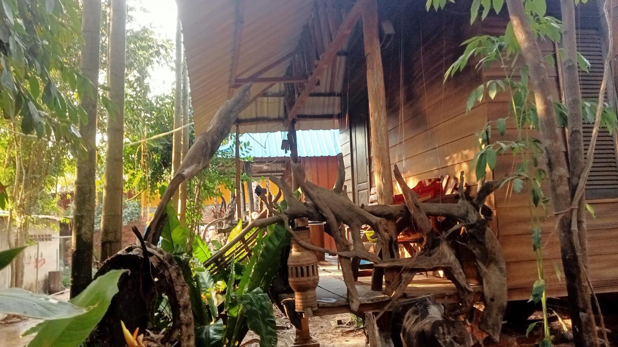 Kakrona Pouk Homestay Сиемрип Экстерьер фото
